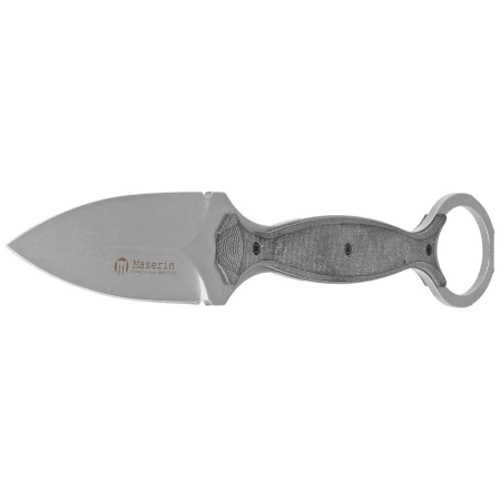 Nóż na szyje Maserin Neck Knife 922 Black G10, Black Stonewashed N690 by Russ Kommer (922/STW)