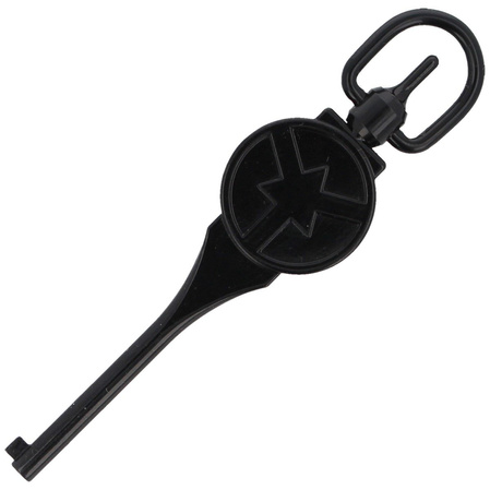 ASP Guardian G1 Handcuff Key with ASP Logo No 01, Black Chrome (56301)