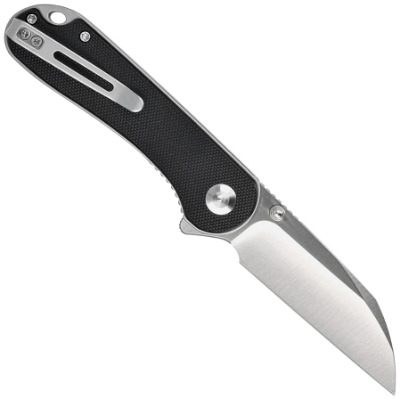 Civivi Knife Elementum Wharncliffe Black G10, Satin Nitro-V (C18062AF-1)