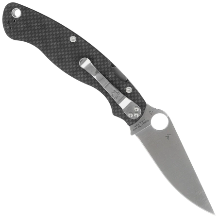 Nóż składany Spyderco Military 2 Sprint Run Carbon Fiber, Satin CPM S90V by Sal, Eric Glesser (C36CFP2)