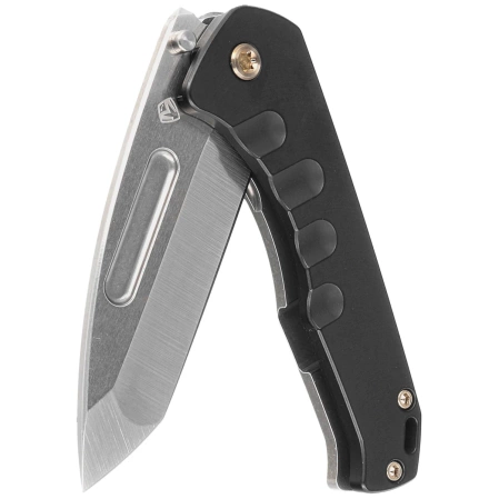 Medford Knife Praetorian Swift FL Flipper Tumbled Tanto, Black Handle, Bronze HW/Clip, S45VN (MKFF2064TT-42TM-T1C1-Q4)
