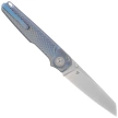 MKM Miura Knife Blue Titanium, Satin M390 by Simone Tonolli (MK MI-TBL)