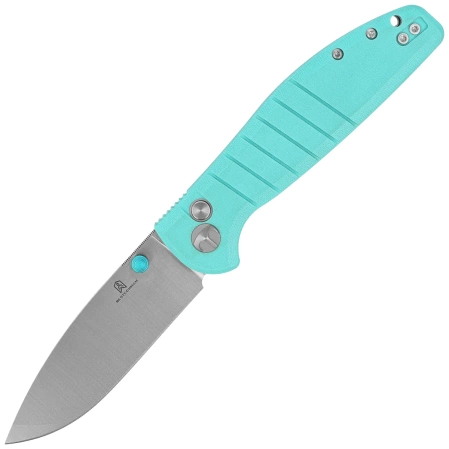 Nóż składany Bestechman Goodboy Tiffany Blue G10, Satin / Stonewashed D2 by Keanu Alfaro (BMK04B)
