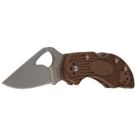 Nóż składany Spyderco Byrd Robin 2 FRN Brown, Plain (BY10PBN2)