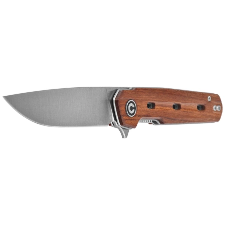 Nóż składany Civivi Navo Guibourtia Wood, Satin Nitro-V by Ostap Hel (C25015B-1)