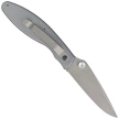 Muela KMC-7M Gray Aluminum/Black Micarta, Satin 440C Knife