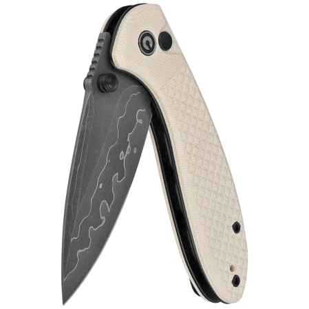 Civivi Faeger Knife Ivory G10, Damascus (C24031-DS1)