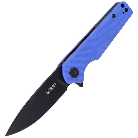 Nóż składany Kubey Wolverine Blue G10, Dark Stonewashed D2 (KU233F)