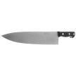 MAM Cooks Chef 250 Kitchen Knife Black Polymer, Polished X50CrMoV15 (540)