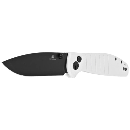 Nóż składany Bestechman Goodboy White G10, Black PVD D2 by Keanu Alfaro (BMK04J)