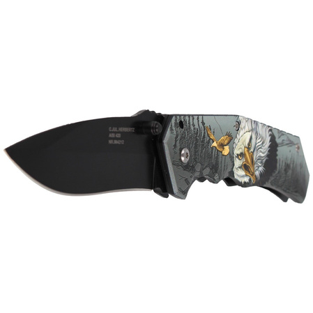 Nóż składany Herbertz CJH 3D Eagle, Black 420 (ART000142)