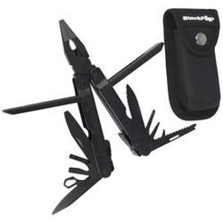 BF-200, a full-size Multi-Tool from BlackFox. Covered with a matt Titanium Coating, used in multitools for uniformed services. Part of the individual equipment of a policeman, soldier, paramedic, firefighter. Thanks to the case, you have it at hand.