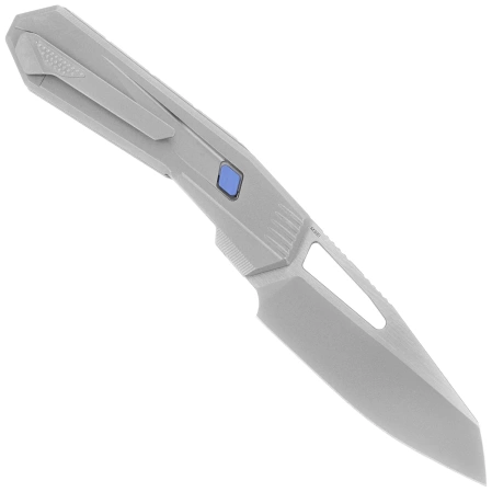 Remette RT-Agile Peregrine Falcon Knife Ceramic Sandblasting Titanium, Satin/Pearlescent M390 (RTCZ-G)