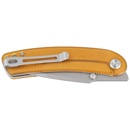 Nóż składany Kubey Momentum Ultem, Bead Blasted AUS-10 by Sherif Manganas (KU344M)