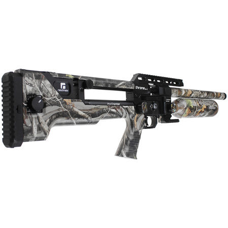 Reximex Throne Gen 2 G1 Camo 6.35mm PCP Air Rifle with Regulator and Sound Moderator