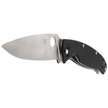 Spyderco Resilience G-10 Black PlainEdge Knife (C142GP)