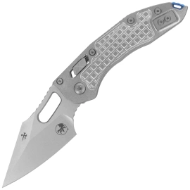 Nóż składany Microtech Marfione Select Stitch Ram-Lok S/E Frag Titanium, Stonewashed M390MK by Borka Blades and Tony Marfione (169RL-10FRMS2)