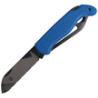 MAC Coltellerie Boat 2 Sailing Knife Blue PP/TPE, Satin W 1.4034 (MC BOT2.B)