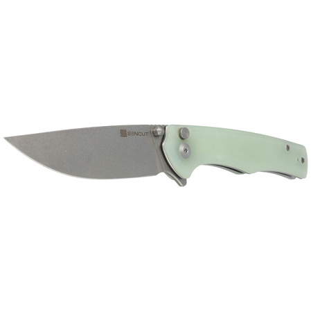 Sencut Crowley Natural G10, Stonewashed D2 (S21012-1)