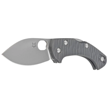 Nóż składany Fox Zero 2.0 Desert Warrior Gray FRN, Coarse Stonewashed Becut by Jens Ansø (FX-311 GY)