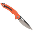 Bestech Ornetta Orange G10, Black/Satin D2 by Kombou Knife (BG50C)