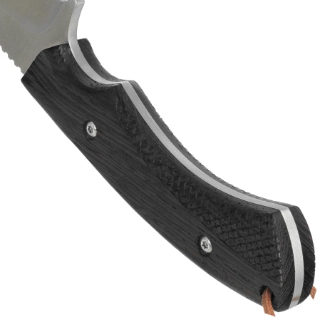 Nóż myśliwski Martinez Albainox Spanish Hound Dog Zebra Wood, Satin 3Cr13Mov (32801)