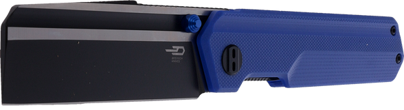 Nóż składany Bestech Tardis Blue G10, Black DLC/Satin D2 by Ostap Hel (BG54G)