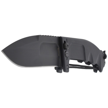 Nóż składany Extrema Ratio RAO II Black Aluminium, Black MIL-C N690 (04.1000.0136/BLK)