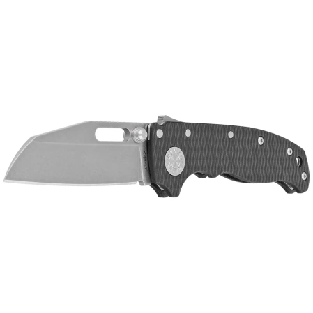 Nóż składany Demko AD20.5 Shark Foot Black G10, Stonewashed CPM 20CV by Andrew Demko (205-20CV-BLK-SF)