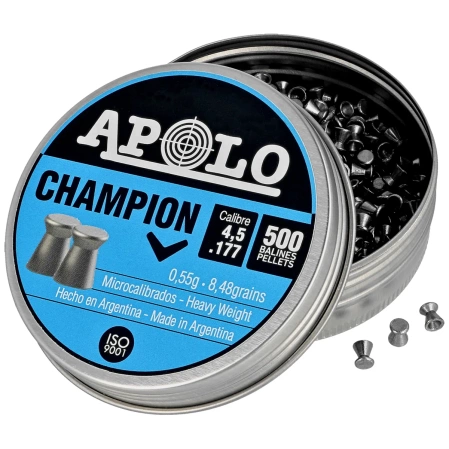 Śrut Apolo Champion 4.52 mm, 500 szt. 0.55g/8.48gr (19001-2)