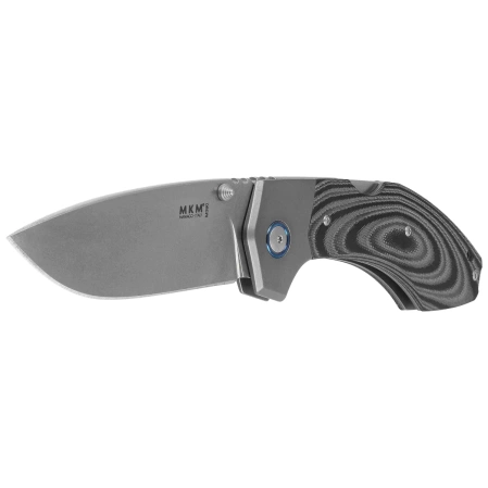 Nóż składany MKM Hero Black SureTouch, Stonewashed M390 by Tommaso Rumici (MK HR-STT)