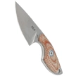 Nóż na szyję MKM Mikro 1 Natural Canvas Micarta, Stonewashed M390 by Jesper Voxnæs (MKMR01-NC)
