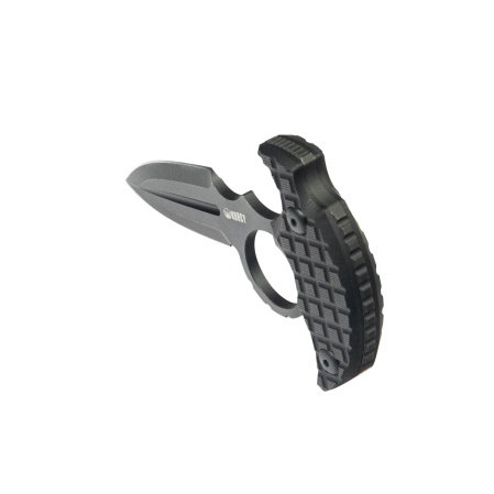 Nóż Kubey Cavy Black G10, Blackwashed 14C28N by MUZI Design (KU403B)