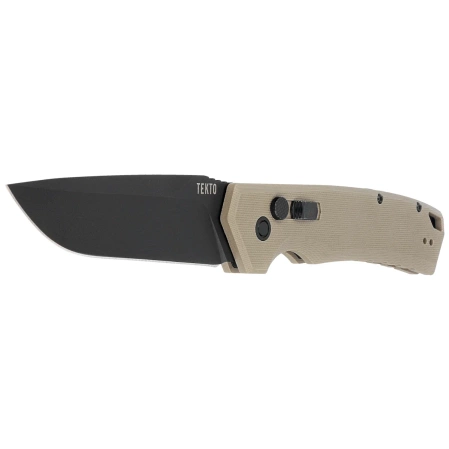 Nóż automatyczny Tekto A3 Delta D/P Desert G10, Black D2
