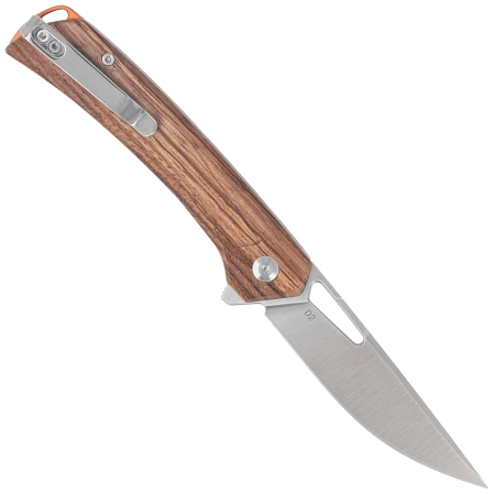 Nóż składany BlackFox Sneaky Zebrano Wood, Satin D2 (BF-768 W)