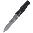 Nóż sprężynowy Mikov Predator Black ABS, Stonewashed N690 (241-BH-1/STKP)