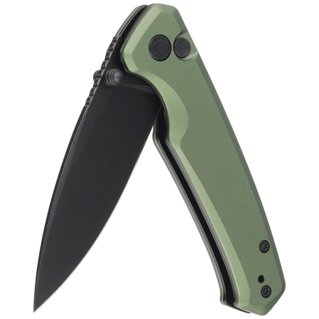 Nóż składany Civivi Altus Green Aluminum, Black Stonewashed Nitro-V (C20076-5)