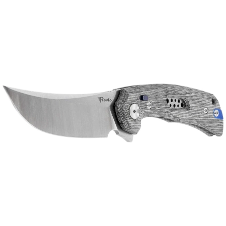 Nóż składany Reate PL-7 Black Micarta, Satin Nitro-V (PL-7 BKM SAT)