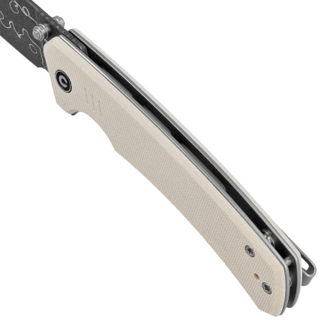 Nóż składany Civivi Merit Ivory G10, Damascus (C24012-DS1)