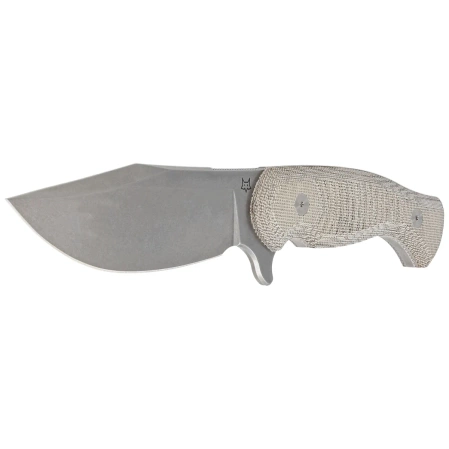 Nóż Fox Eastwood Tiger OD Green Canvas Micarta, Stonewashed Niolox by Gudy Van Poppel (FX-106 MIOD)