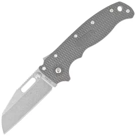 Demko AD20.5 Shark Foot Knife Grey Grivory, Stonewashed AUS10A by Andrew Demko (205-10A-SFGRY)