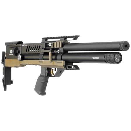 Reximex Meta Bronze 4.5mm PCP Air Rifle with Regulator and Sound Moderator