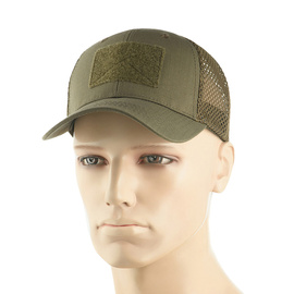 M-Tac Mesh Flex Rip-Stop Cap with Velcro, Dark Olive L/XL (40570048-58)