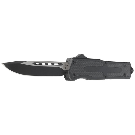 Dulotec OTF Knife Aluminium / Carbon Fiber, Two-Tone Finish 3Cr13MoV (K185A)