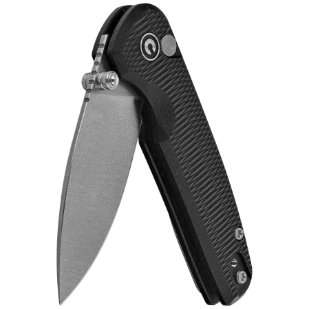 Civivi Mini Shakan Knife Black Aluminum, Satin Nitro-V (C20052F-1)