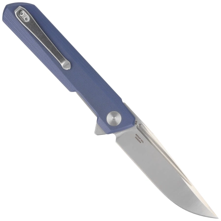 Bestechman Knife Dundee Grey G10, Stonewash / Satin D2 by Ostap Hel (BMK01C)