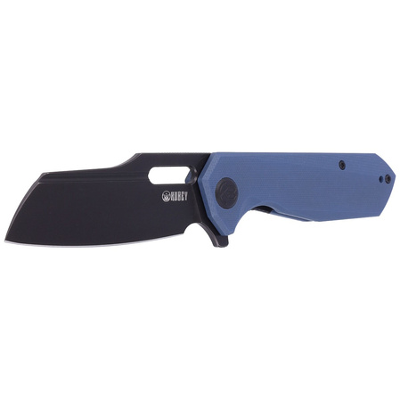 Nóż składany Kubey Atlas Blue G10, Dark Stonewashed 14C28N by Jelly Jerry (KU328B)