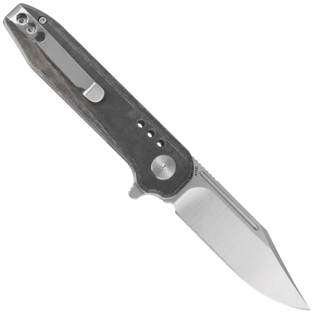 Nóż składany Bestech Syntax CP Green Micarta, Stonewashed/Satin CPM 154CM by Todd Knife and Tool (BG41E)