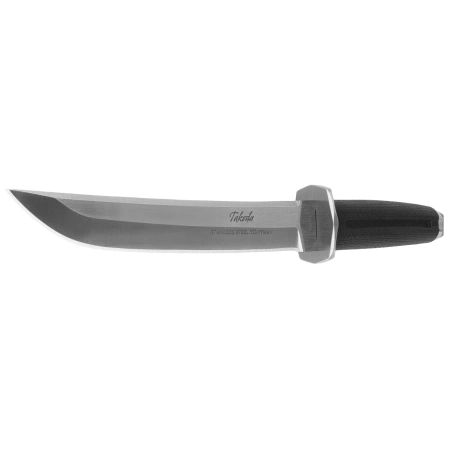Nóż Tokisu Takeda Black Rubber, Satin 7Cr17MoV (32389)