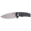 Sencut Knife Sachse Black Micarta, Satin 9Cr18MoV (S21007-1)